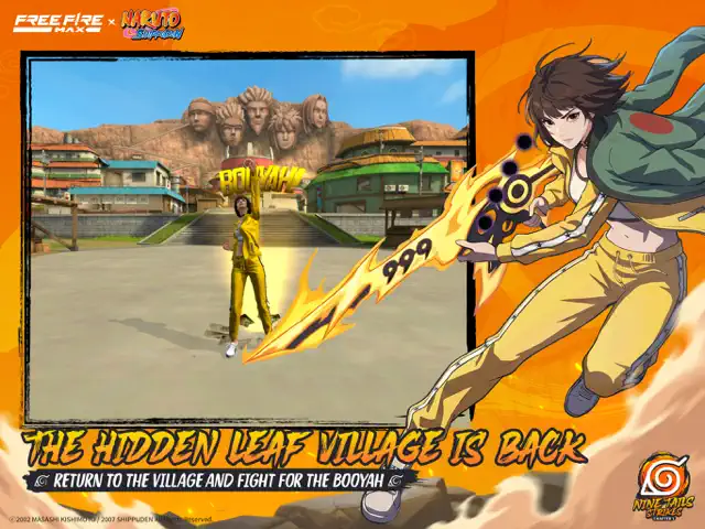 Free Fire MAX x NARUTO screenshot 9