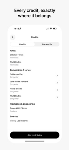 Postal: Your Music Organized screenshot