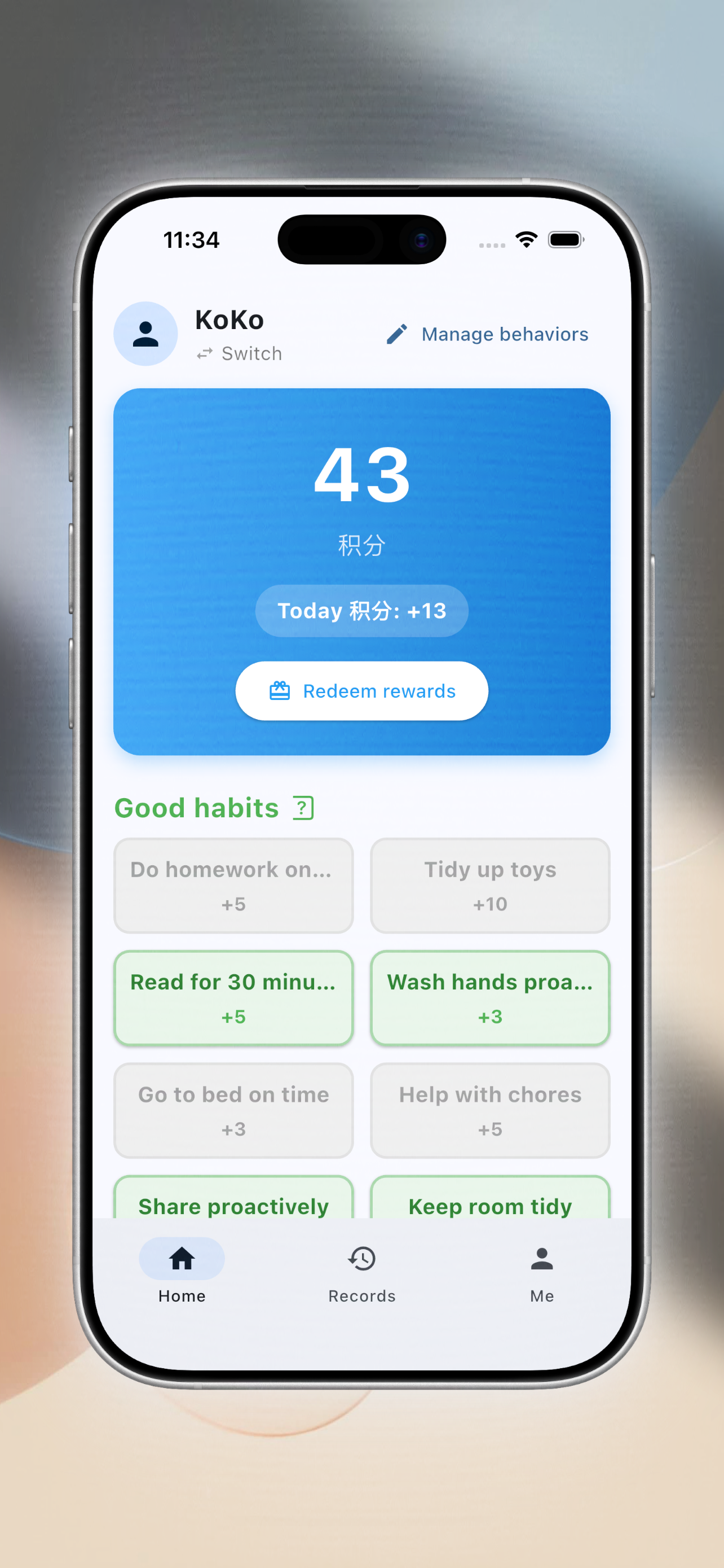 KidPoint - Habits & Rewards