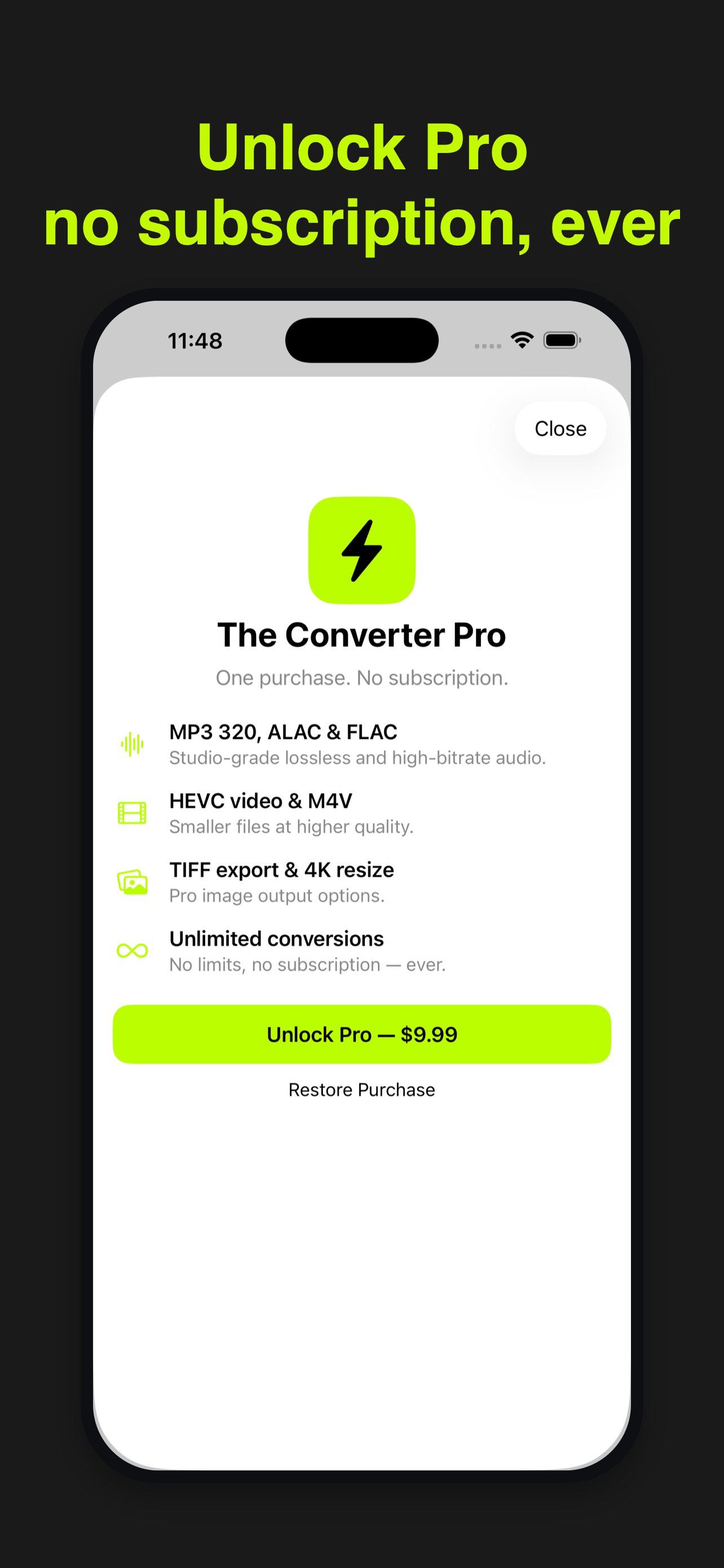 The Converter: Files & PDF
