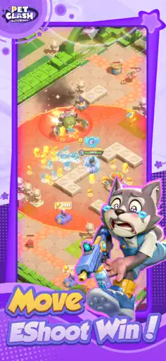 Pet Clash:Battle Blast - Screenshot 2