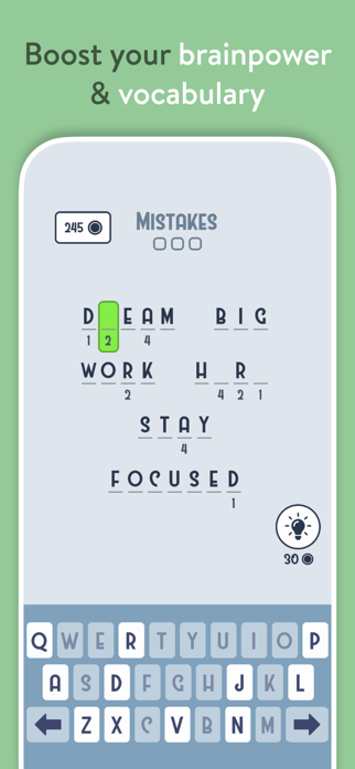 Cryptogram - Fun Puzzle Game Screenshot 3 of 5
