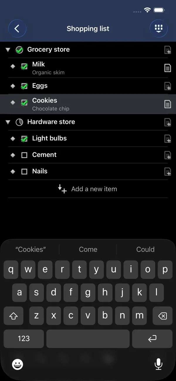 #5. Outliner (iOS) 由: CarbonFin