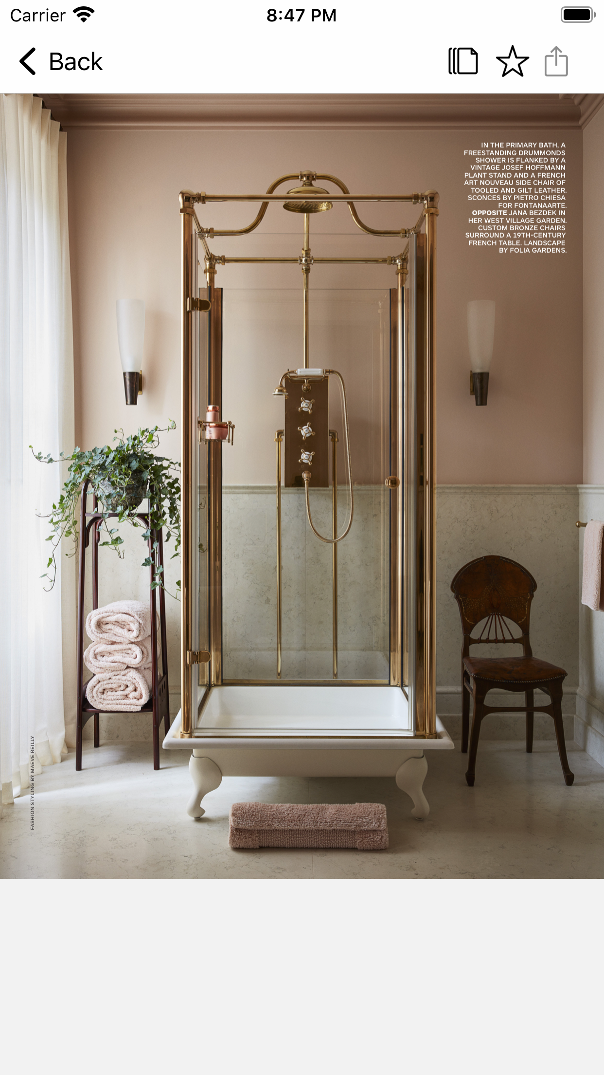 Architectural Digest screenshot 2