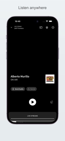 La Frontera 100.7 FM screenshot