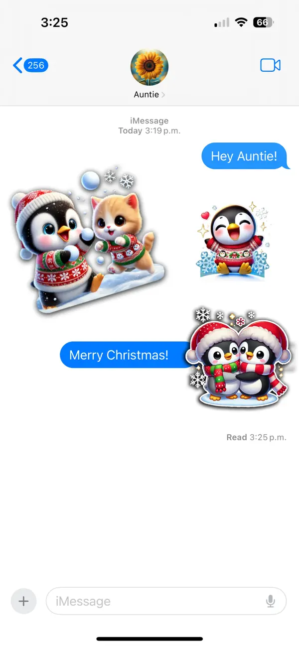 Screenshot #2 pour Kawaii! Christmas Penguins