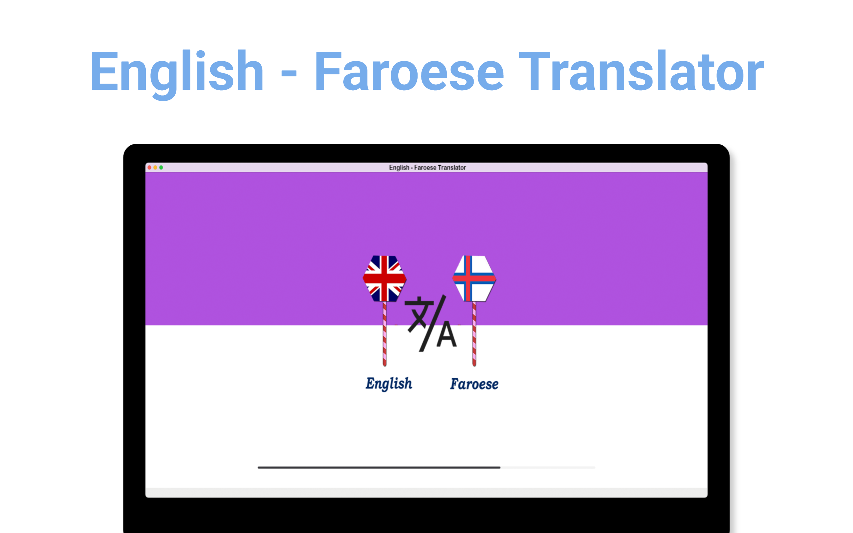 English - Faroese Translator