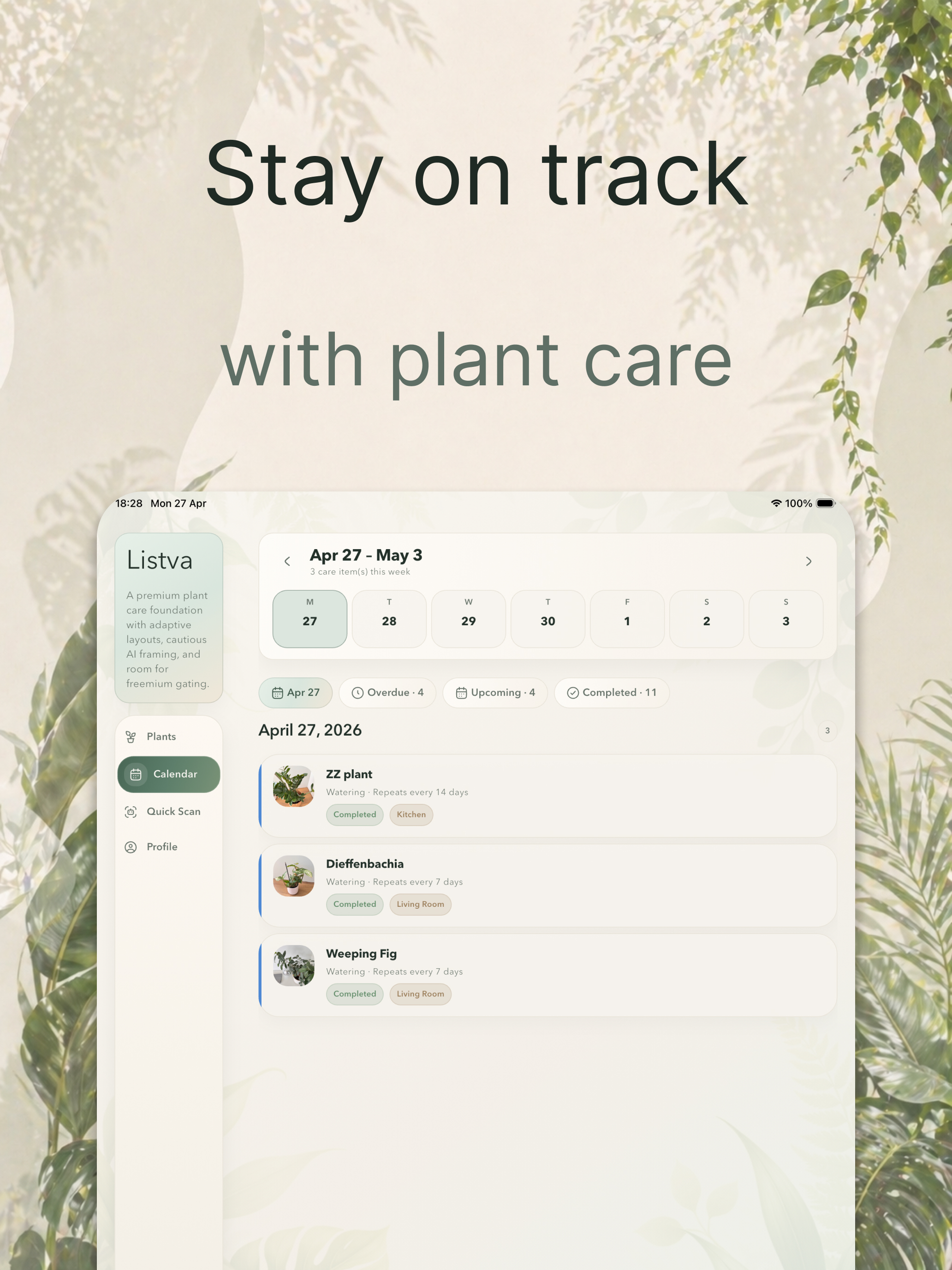 Listva: Plant Care & ID screenshot 6