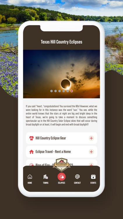 Texas Hill Country Travel App
