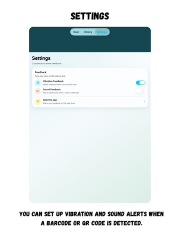 QR + Barcode Scanner-YOKIE iPad screenshot