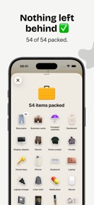 PackUp - Trip Packing List screenshot