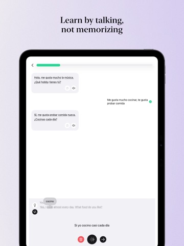 Speak & Learn Spanish: Engage iPad screenshot