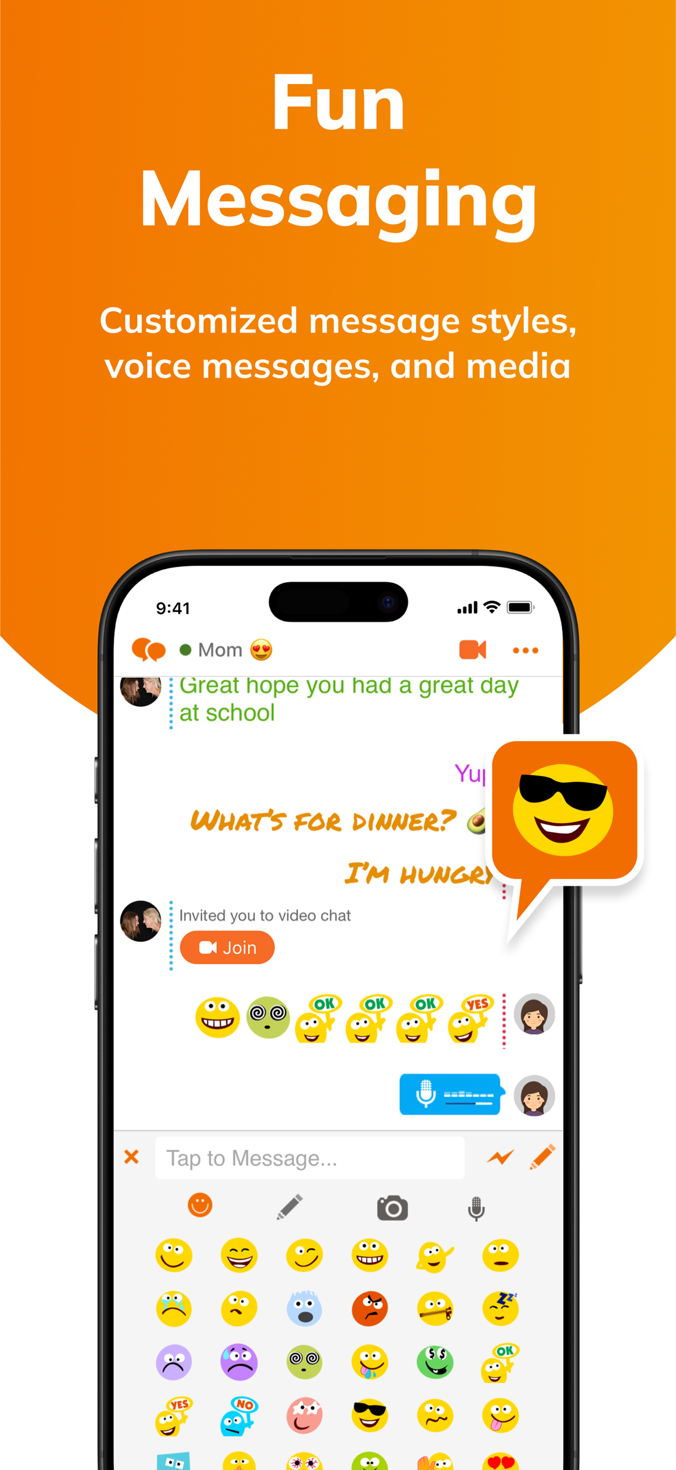 Stars Messenger Kids Safe Chat