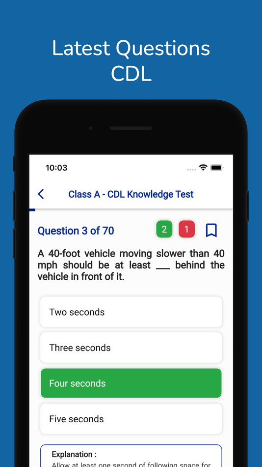 #1. Texas CDL Permit Practice (iOS) 由: S Mehta