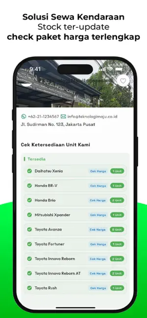 OPA - Aplikasi Sewa Kendaraan screenshot 2