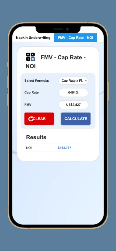 Napkin Real Estate Calculator screenshot 2