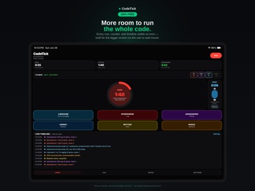CodeTick iPad screenshot 1