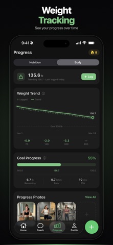 SnapNutrition: AI Food Tracker iPhone screenshot