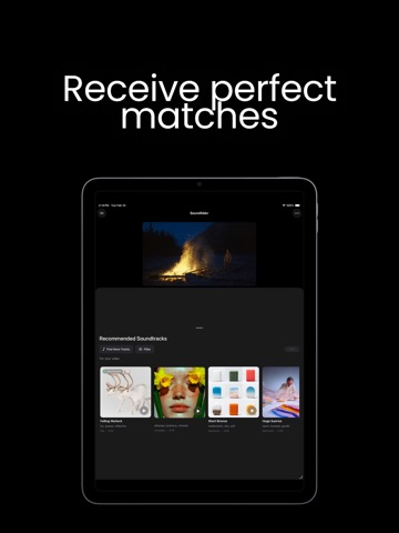 SoundMakr: AI Music Supervisor iPad screenshot