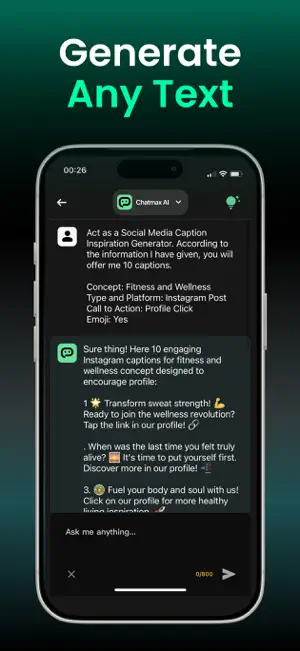 ChatMax AI Chatbot Assistant screenshot 3