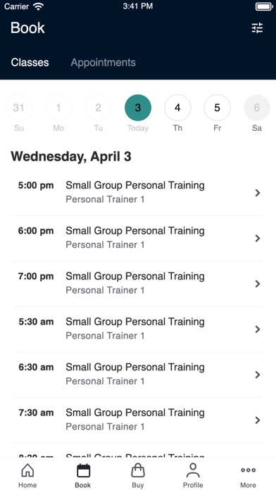 G Five Training + Wellness Screenshot
