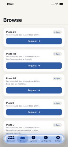 freedomPark: Share a Spot screenshot 2