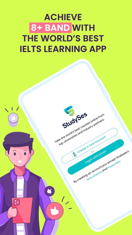 IELTS Prep App: StudySes