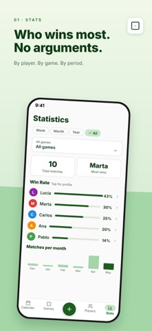 Gamekeeper: Score Tracker Screenshot 1 of 6