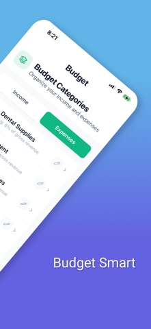 Dental Office Finance Tracker screenshot