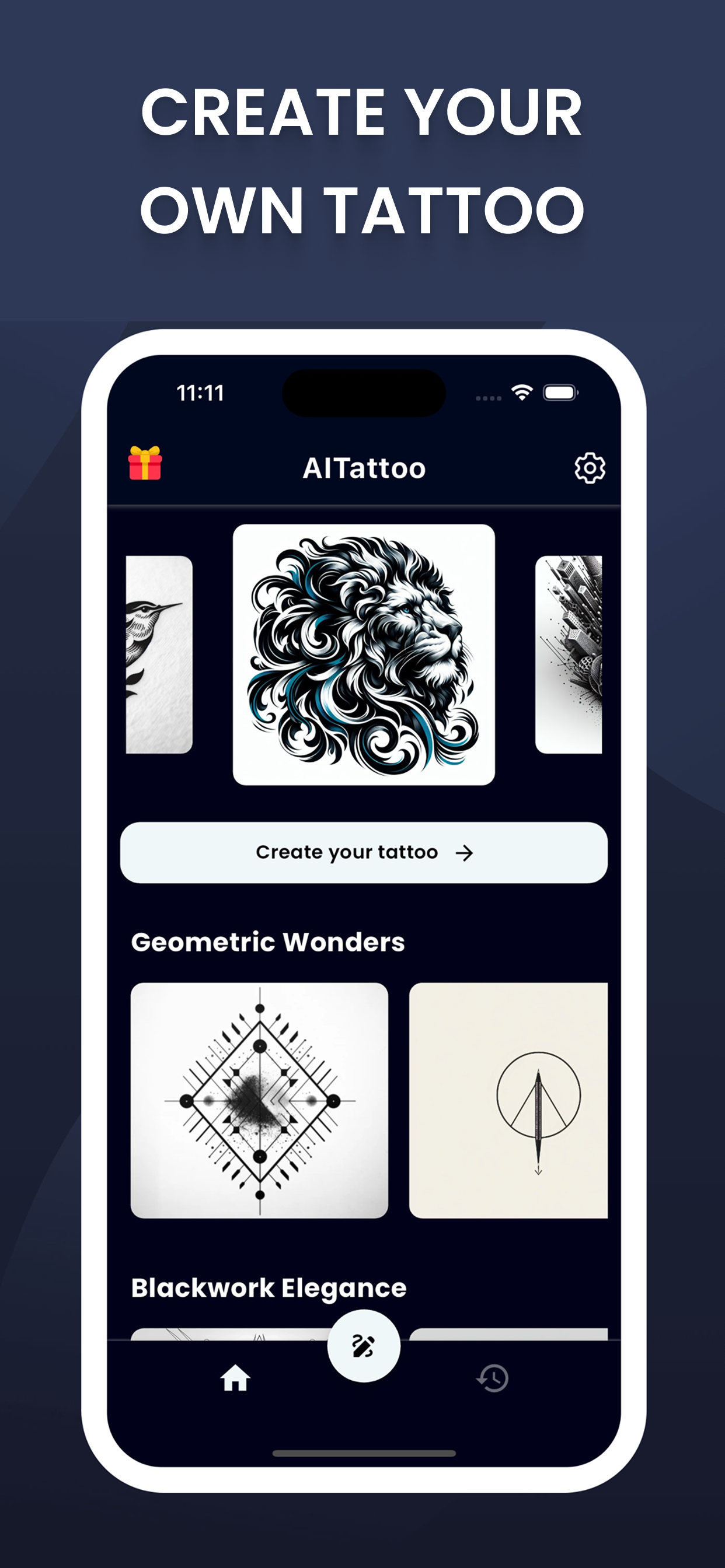AI Tattoo Generator, Designs