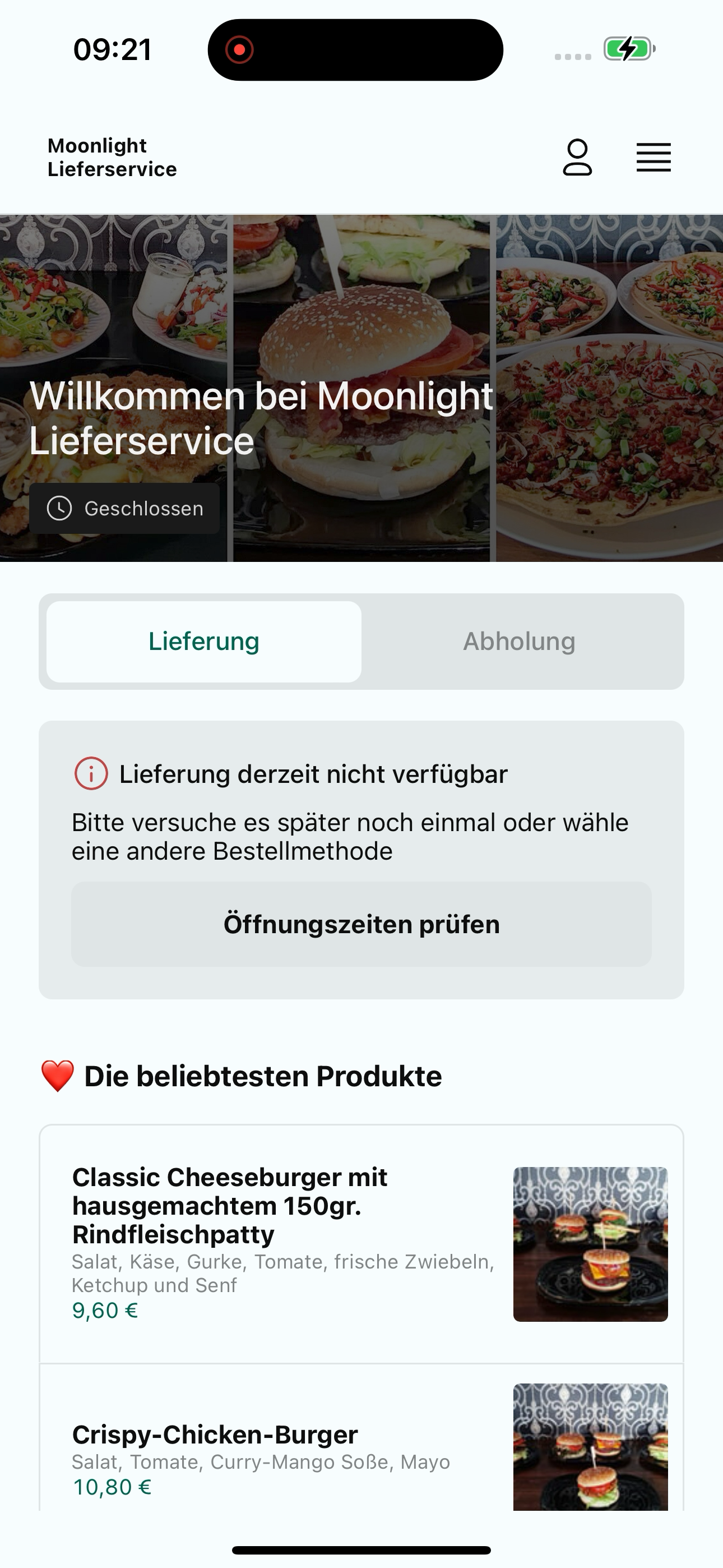 Moonlight Lieferservice screenshot 6