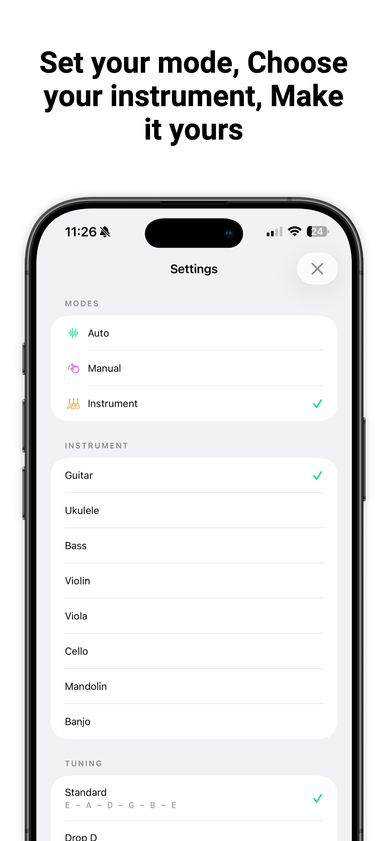 Tunify - Pitch Perfect Tuner