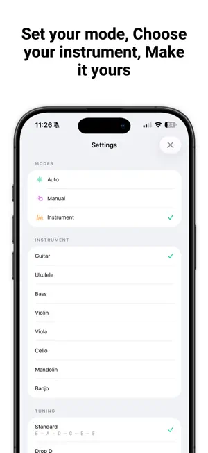 Tunify - Pitch Perfect Tuner screenshot 3
