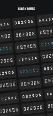 Flip clock & clock widget screenshot 4