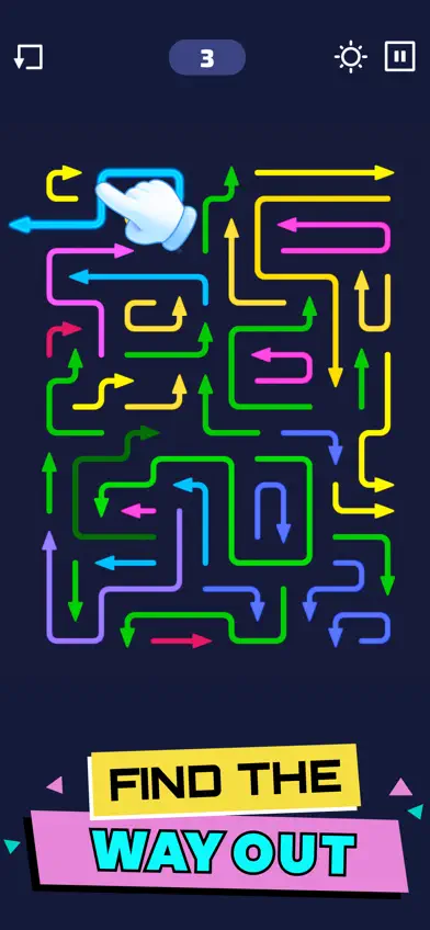 Arrow Maze - Escape Puzzle screenshot 1