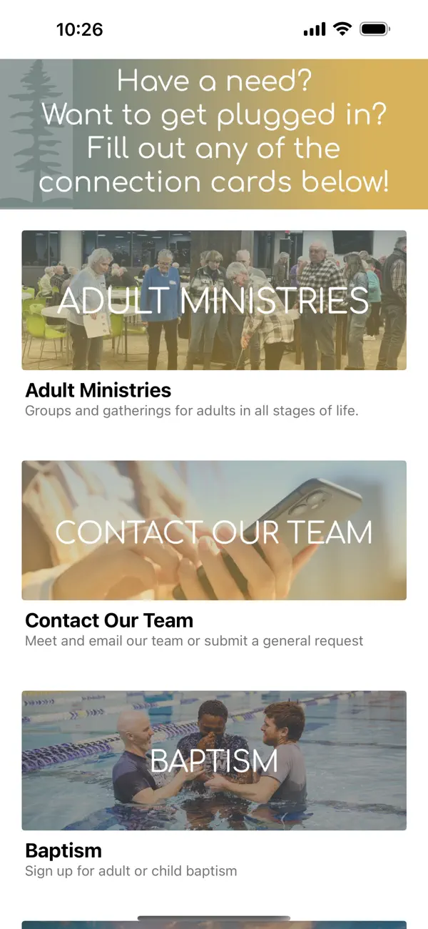 Screenshot #3 pour FamilyChurch.App