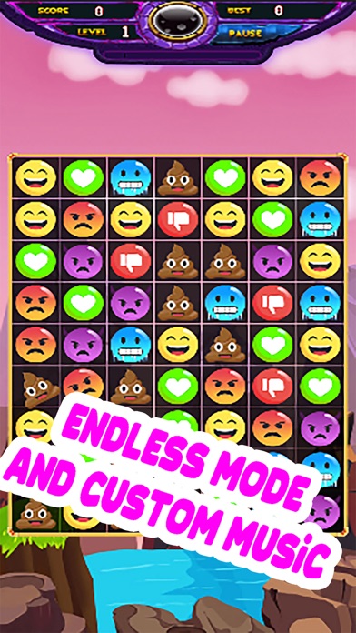 Emoji Rush Match 3 Screenshot