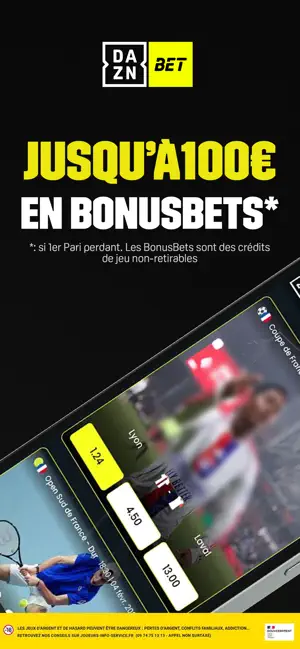 DAZN Bet Sportsbetting iPhone screenshot 1