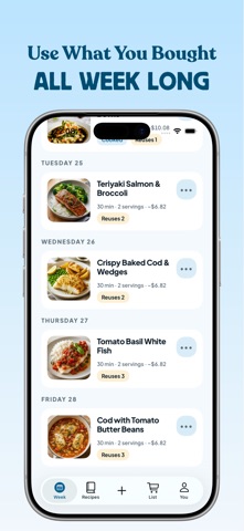 Tastora: Weekly Meal Planner Screenshot 6 of 6