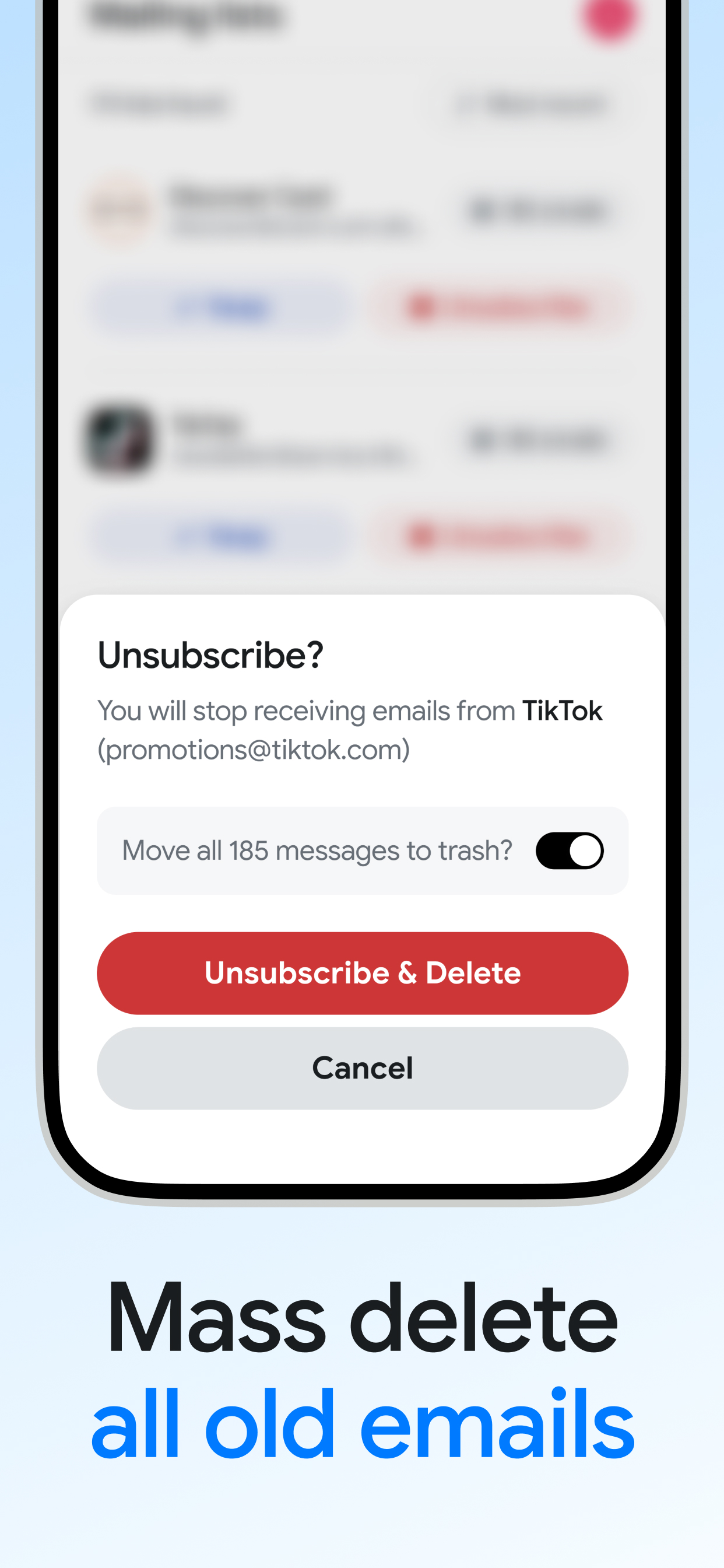 Email Cleaner: Inbox Zapper screenshot 5