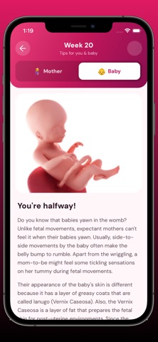 Pregnancy Tracker + Daily Tips Screenshot 3 of 10