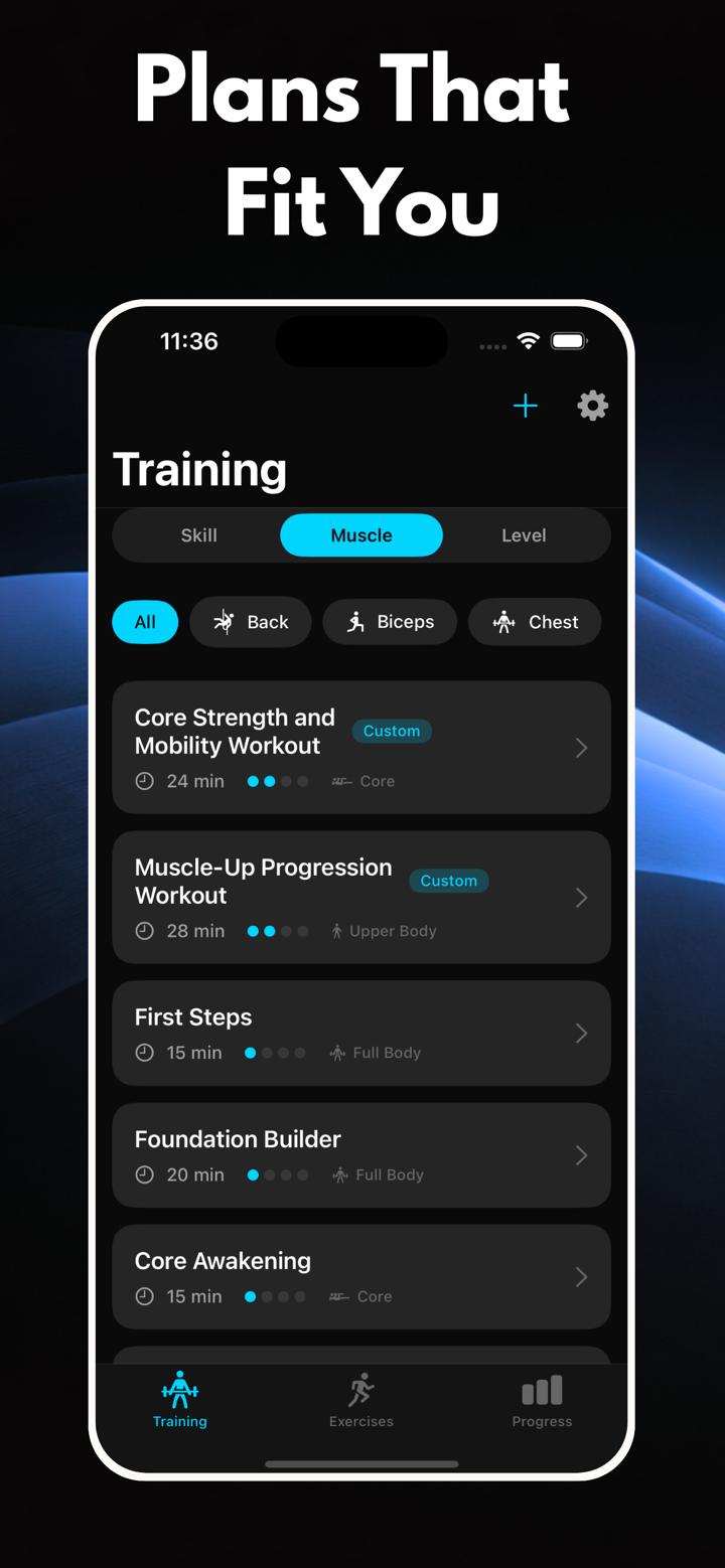 Calisthenics: CaliFit screenshot 6
