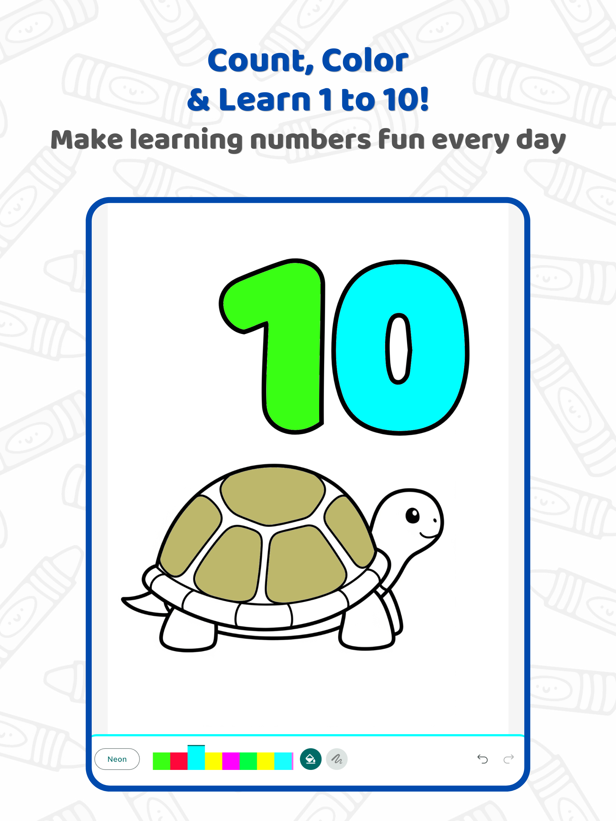 ABC Coloring: Animal, Number screenshot 10