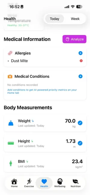 Nessa - AI Wellbeing Assistant screenshot 3
