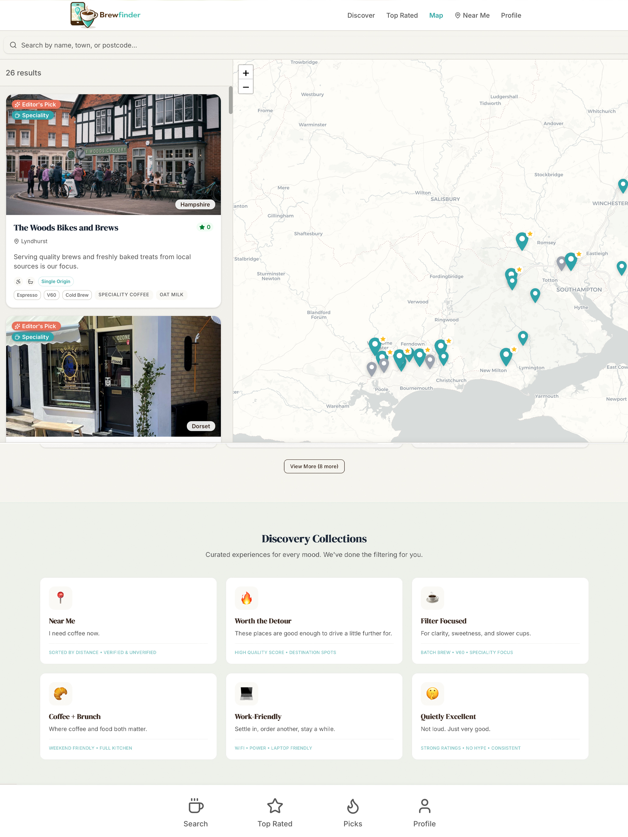 Brewfinder - Coffee Guide
