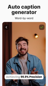 Capsula AI: Video Captions App screenshot