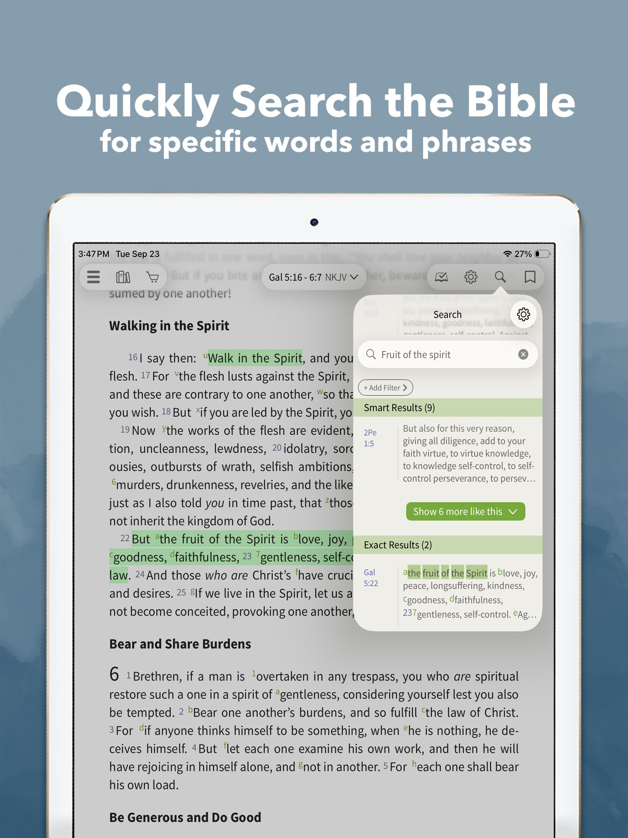 NKJV Bible by Olive Tree screenshot 17