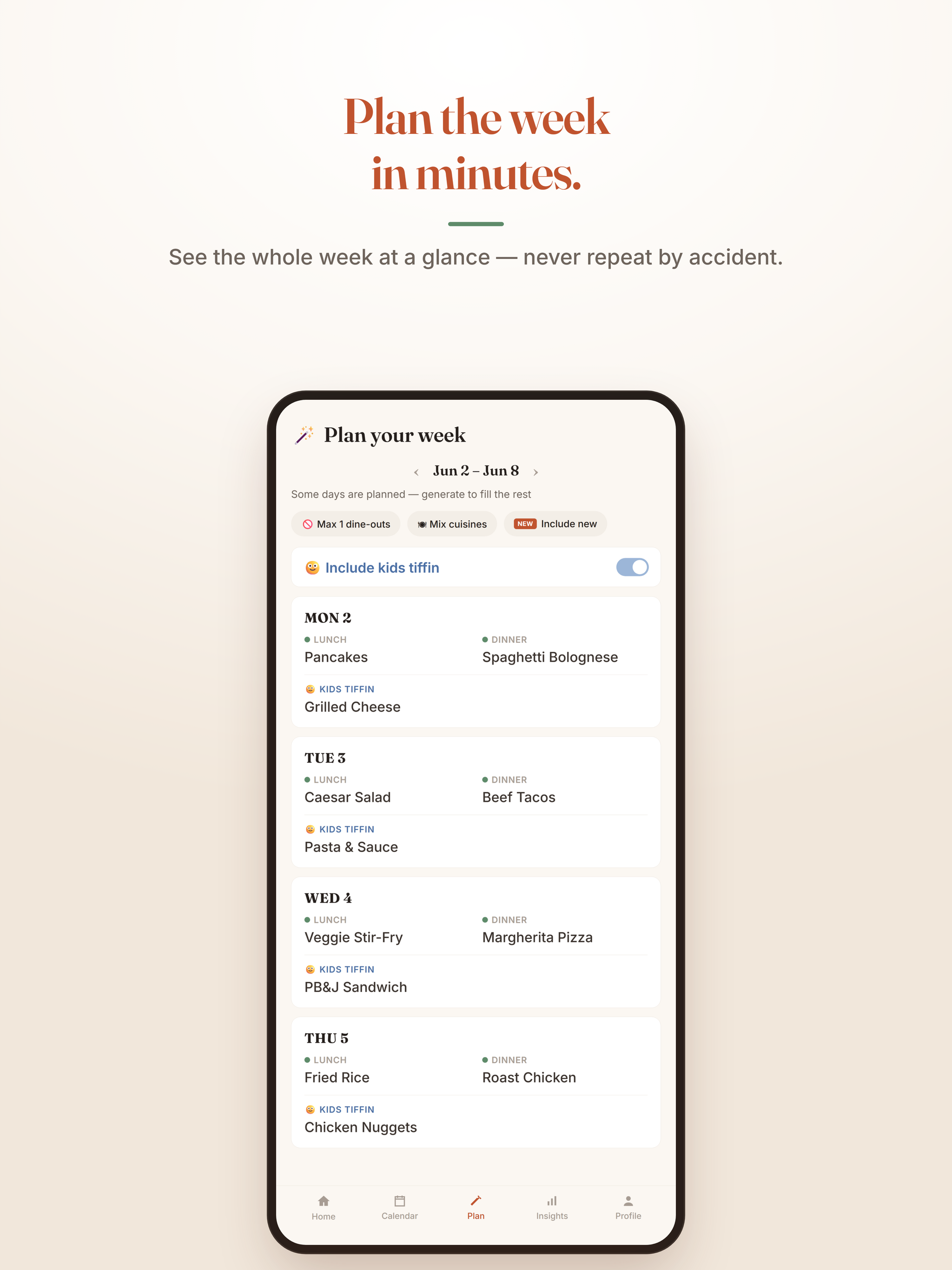 Sofra: Family Meal Planner screenshot 10