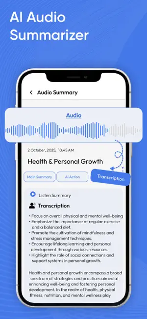 AI Summarizer - AI Note Taker screenshot 4
