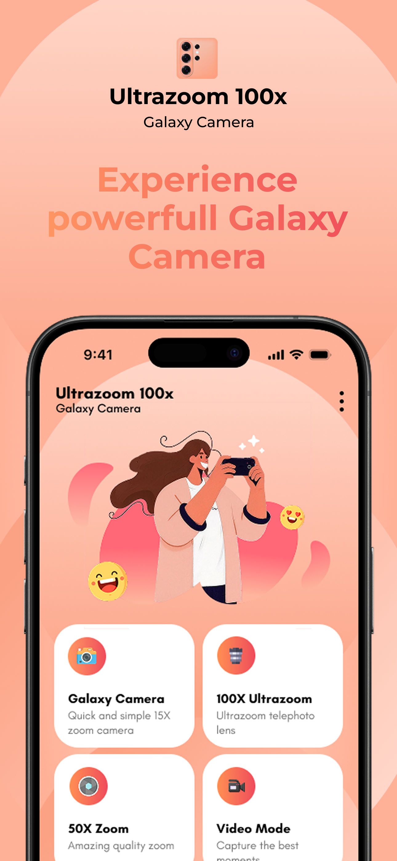 Ultra Zoom 100x Galaxy Camera
